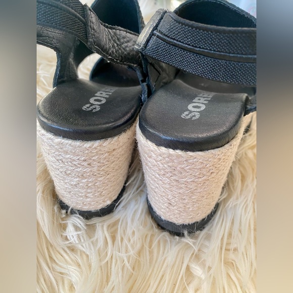 SOREL Joanie II Slingback Wedge Sandals - Picture 6 of 6
